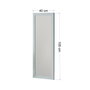 Hanah Home Espejo de cristal de muelle Blanco